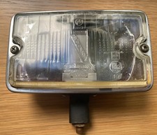 Vintage SIEM 6950 Jodolux Fog Light Made in Italy Chrome Housing Untested