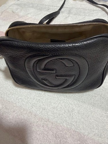 Gucci grained disco shoulder - grained,