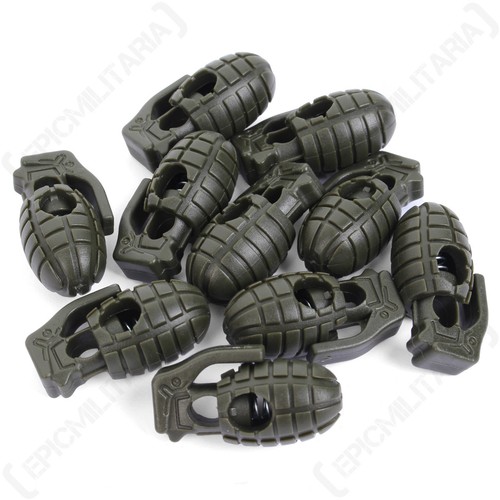 Pineapple grenade cord stopper - grenade,