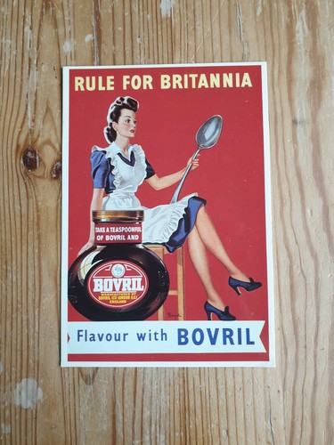 Vintage advertising design - vintage, uk