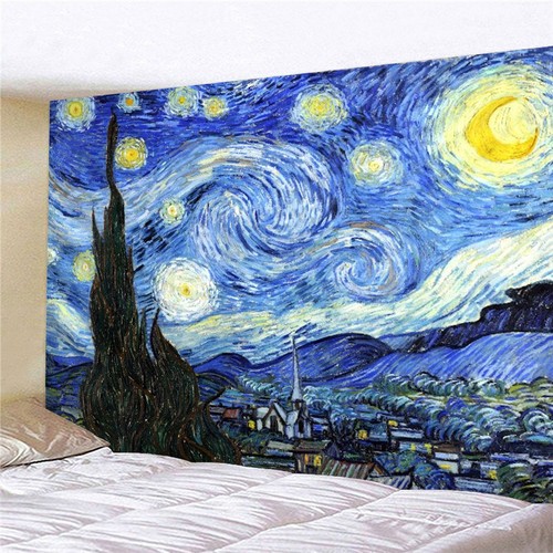 Van gogh night tranquility - van,
