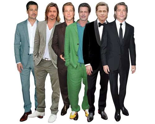 Brad pitt life size celebrity - brad,