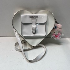 Dr Martens White Heart Shaped