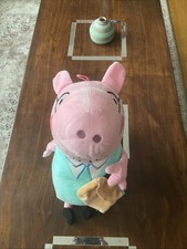Peppa Pig: Daddy Pig Large, Soft Plush Toy Office Wear 40cm