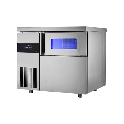 Stainless ice machine - ice, w/