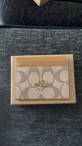 Coach slim card - slim, holder