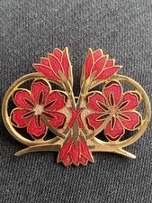 Vintage Signed Fish & Crown