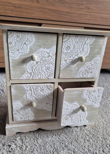 Beautiful cream wooden four - beautiful,