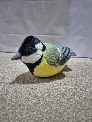 Great tit singing soft toy - tit, by