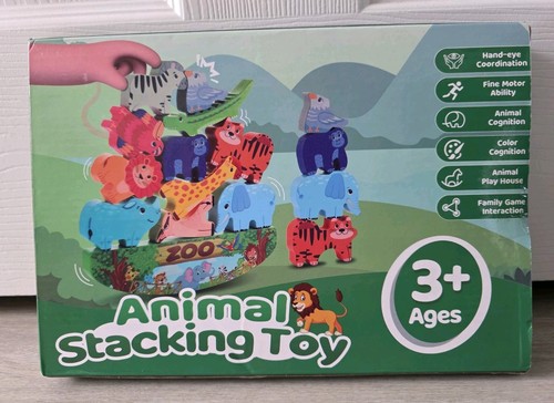 Animal stacking wooden - stacking,
