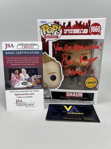 Simon pegg signed - shaun, of