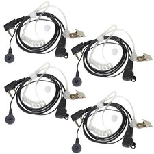 4-Pack Acoustic Tube Earpiece