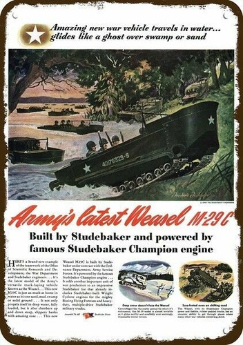 1944 studebaker weasel - weasel, m