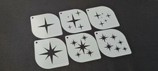 Set of 6pcs Stars Reusable