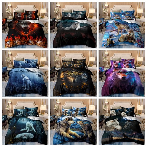 Wolf animals duvet cover - duvet,