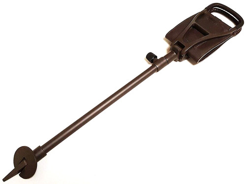 Leather shooting stick folding - leather,