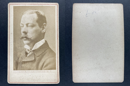 Lord randopl churchill cdv - randopl,