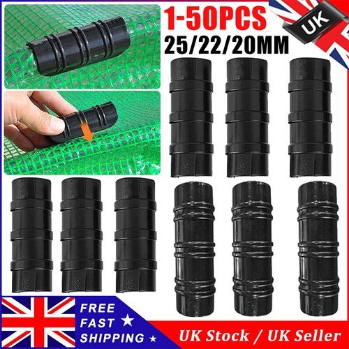 50x 25mm pipe - 20/22/25mm, clamps