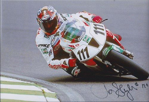 Aaron slight signed castrol - aaron,