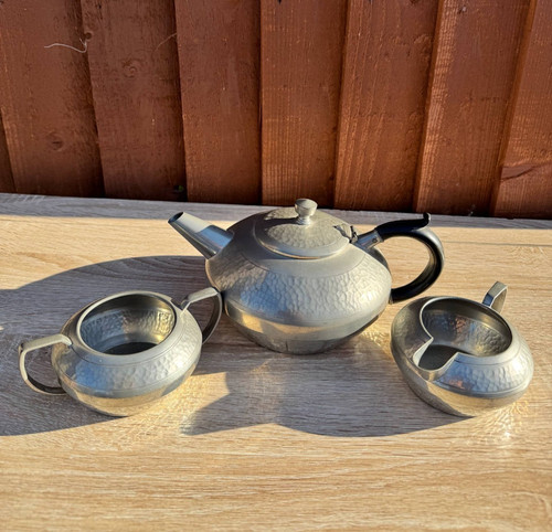 Vintage artistic pewter - vintage,