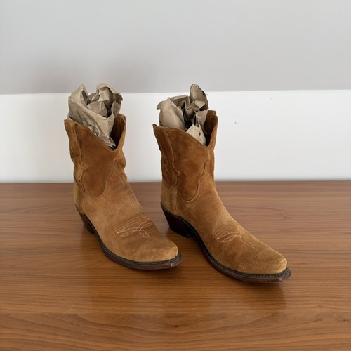 Lucchese elena suede cowboy - elena,