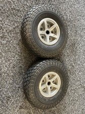 (3184) Excel Galaxy 2 Mobility Scooter Rear Wheels With Solid Tyres