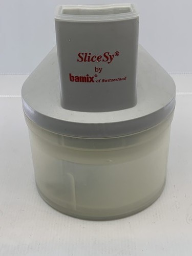 Bamix slicesy food processor - food,