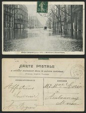 PARIS FLOOD 5c Sower 1910 Old