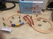 Squirrel Play Wooden Train Set