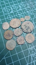 Job Lot Of Roman Coins. Encrusted For Cleaning/lower Quality. For Clearance