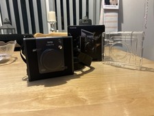 Fujifilm Instax Wide Evo Hybrid Instant Camera Black with Case And Box