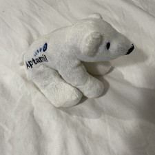 RARE Milupa Aptamil POLAR BEAR Soft Plush Toy *CUTE*