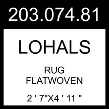 IKEA LOHALS Rug Flatwoven