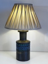 Rare Vintage 1960s Aldo Londi / Bitossi Tramonto Italian Pottery Lamp