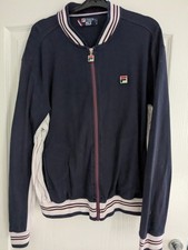 Fila White Line Tracksuit Top