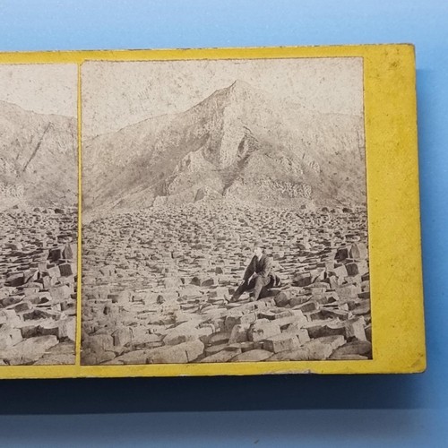 County antrim stereoview c1870 - antrim,