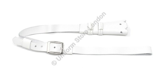Sword knots white leather - white,
