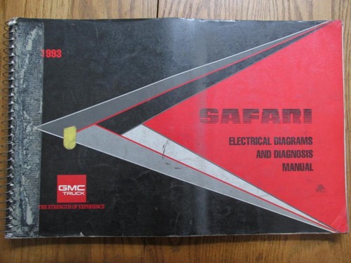 Automotive manual 1993 gmc - automotive,