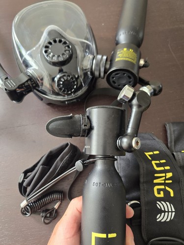 Scuba diving tank with - ,