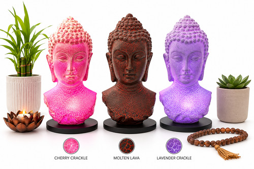 Buddha head table - head,