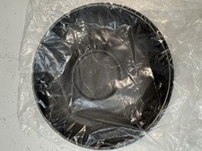 Denby Jet Black Tea Saucers x