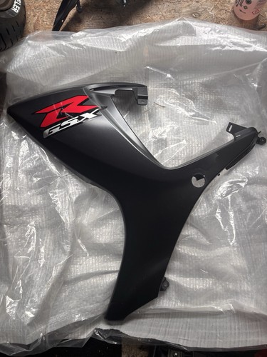 Matte black side fairing - black,