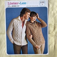 Lister-Lee knitting pattern