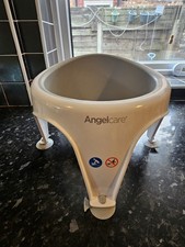Angelcare Baby Bath Seat,Soft Touch Support,Water Level Indic, Suction Cups,Pink