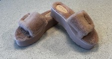 GUESS Ladies Pink Fluffy Shoes