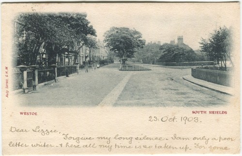 Westoe village south - village,, shields