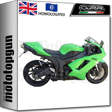 GPR EXHAUST HOM DEEPTONE STAINLESS STEEL KAWASAKI ZX-6R 2007 07 2008 08