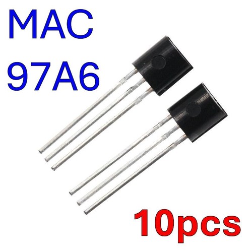 10pcs mac97a6 triac 400v - 10pcs, 0.6a