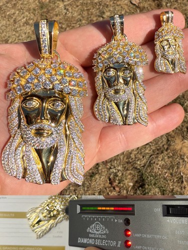 Real moissanite kufi - moissanite, jesus