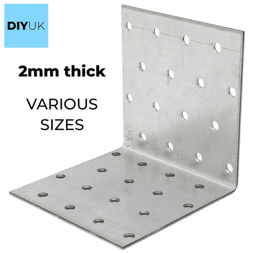 Heavy duty galvanised angle - heavy,